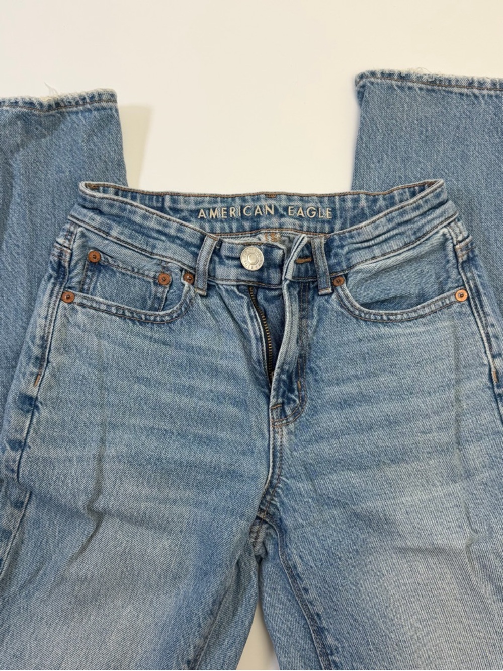 American Eagle Light Blue Bootcut Jeans